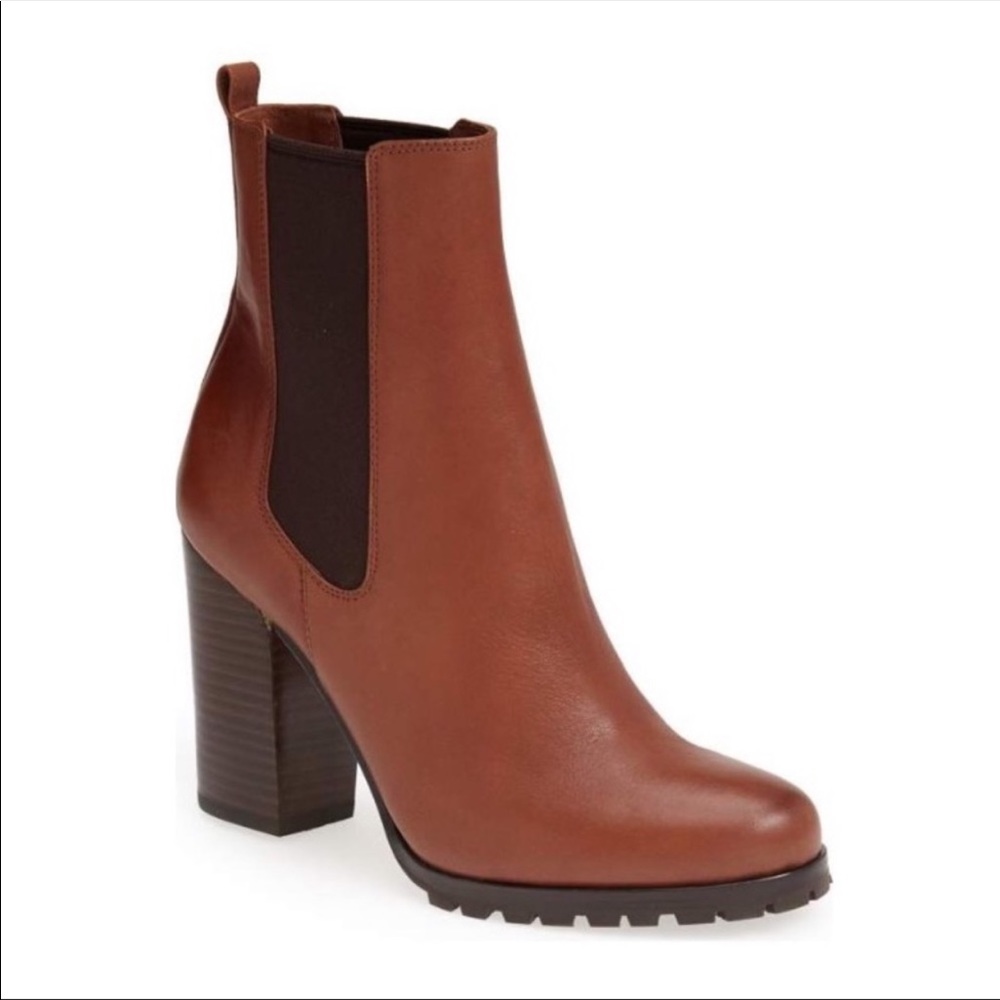 Coach brown ankle boot size 7